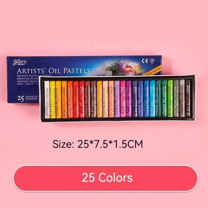 Artists' Soft Oil Pastels, Professional Set of 12/25/48 Assorted Color, Water-Soluble Non-toxic Drawing Supplies    Home Decor Supply | Online Retail | ShoreShopper.com