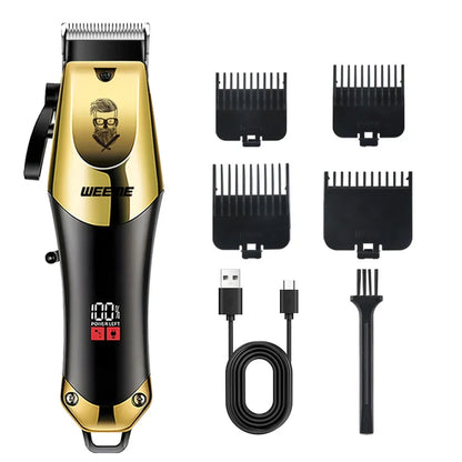 Adjustable Hair Trimmer T9 Vintage Hair Clipper Electric Beard Trimmer Hair Length Adjustable Haircut Machine Kit Boyfriend Gift - ShoreCo.Shop