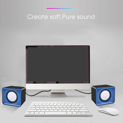 Computer Speaker For PC Laptop Desktop Caixa De Som Sound Box Music Audio System Bocina Column Acoustics Coluna Amplified Unit    Home Decor Supply | Online Retail | ShoreShopper.com