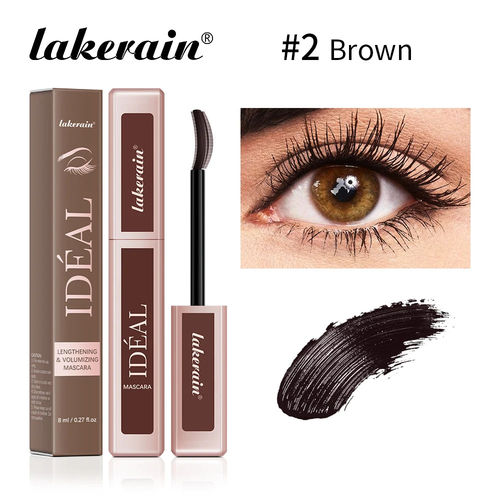 Black Waterproof Mascara Lengthening Eyelash Extension Eye Lashes Brush Beauty Curling Mascara Korean Cosmetics Long-wearing - ShoreCo.Shop