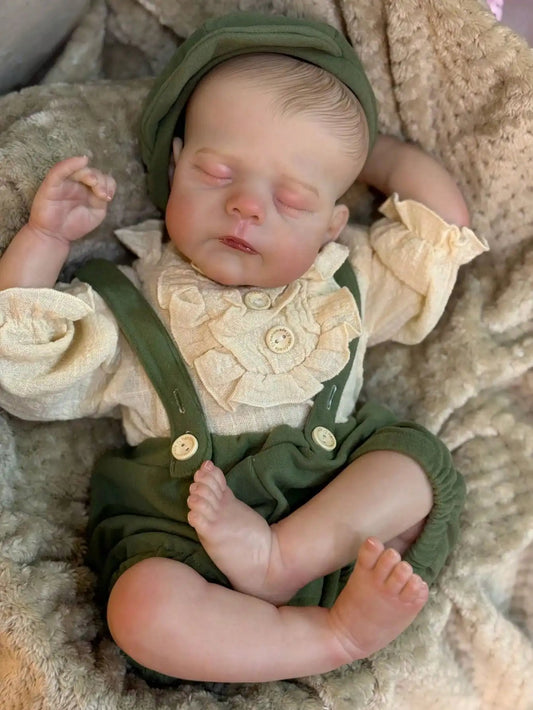 18-Inch Adorable Eric Reborn Baby Doll Sleeping Pose | Flexible Cloth Body, Collectible Art Gift    Home Decor Supply | Online Retail | ShoreShopper.com