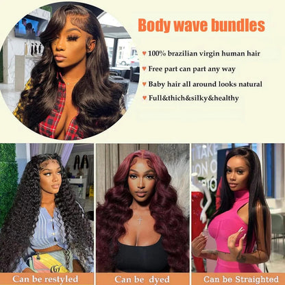 Body Wave Human Hair Bundles 12A Raw Virgin 100% Unprocessed Weave Human Hair Extensions 1 3 4 Bundles Deals Natural Color    Home Decor Supply | Online Retail | ShoreShopper.com