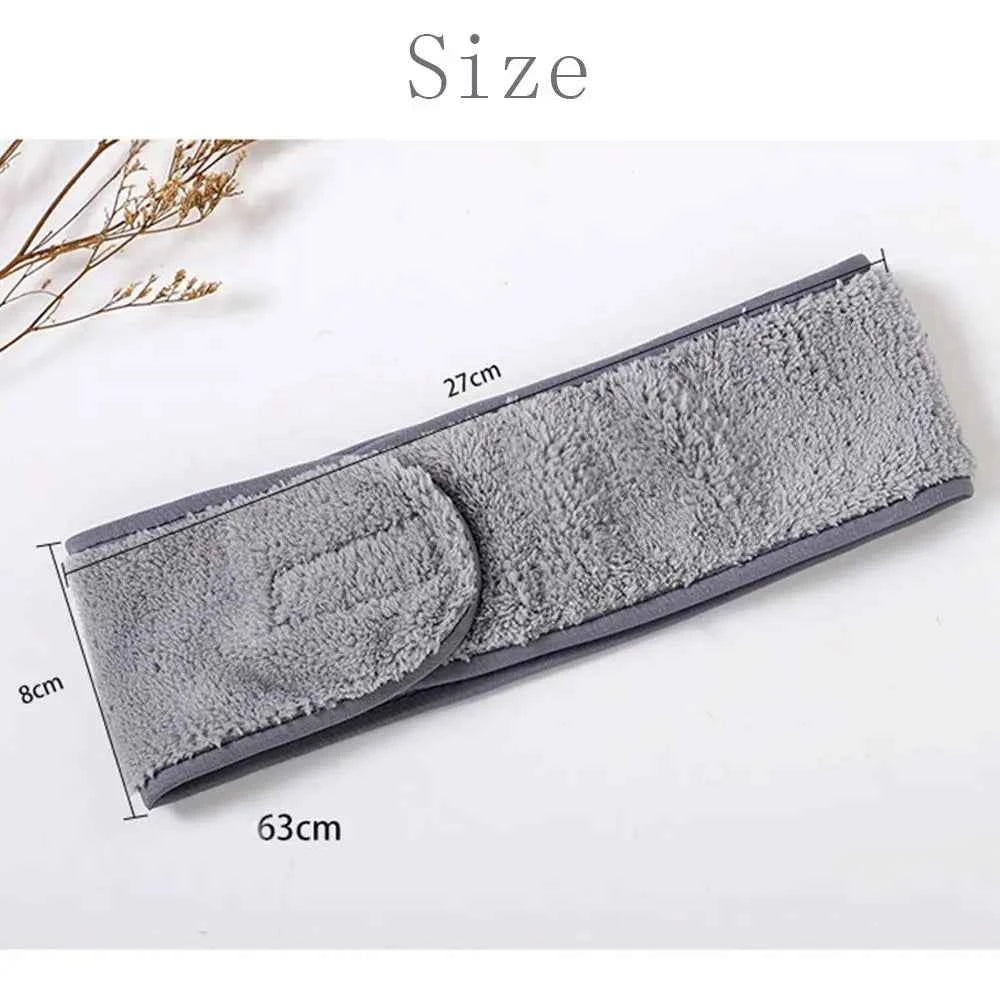 Women Headbands Wash Cosmetic Facial Caps Shower Makeup Head Band Hairband Tiara Turban Turban
