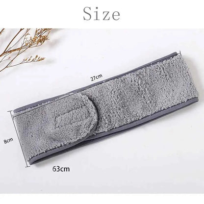Women Headbands Wash Cosmetic Facial Caps Shower Makeup Head Band Hairband Tiara Turban Turban