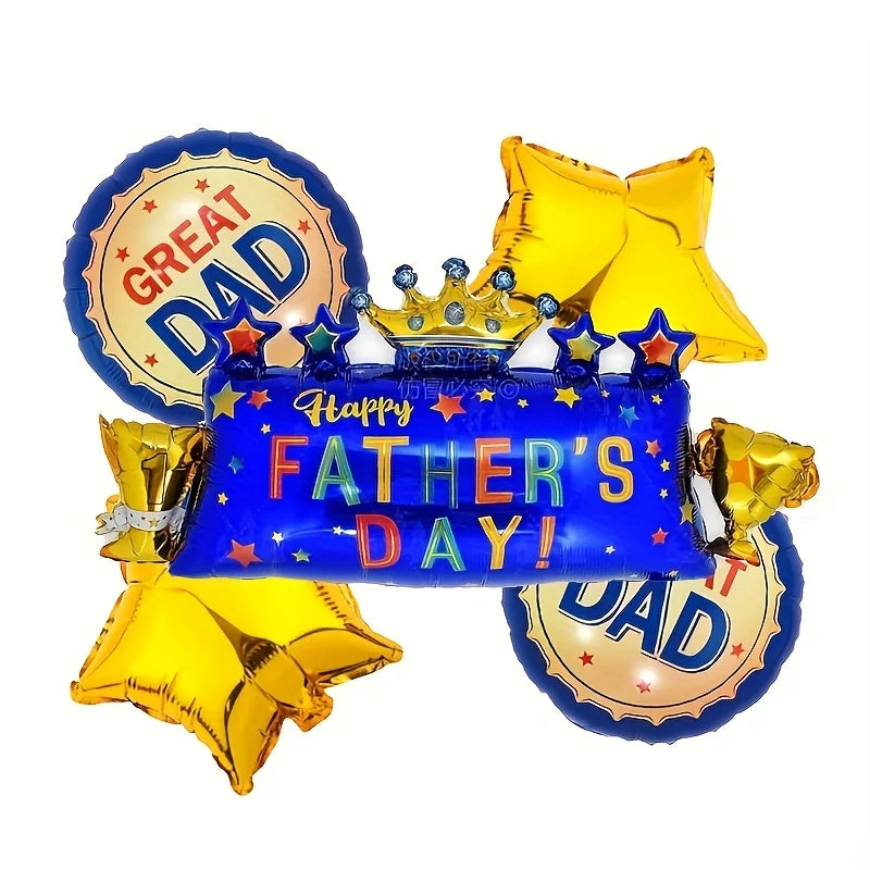 1set Large Best Dad Trophy Foil Balloons Spanish Father's Day Trophy Balloons Father's Day Party Decorations Dad Favorat Gifts    Your Coastal Marketplace | Shoreshopper.com