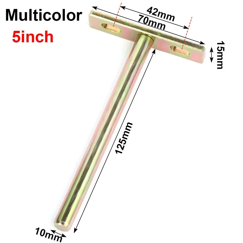T Shape Metal Shelf Brackets Concealed Brackets Floating Hidden Wall Shelf Supports Screw Mounting Plate High Quality    Home Decor Supply | Online Retail | ShoreShopper.com