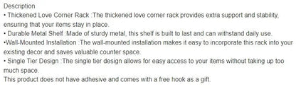 Toilet Storage Rack Bathroom Shelf No-Drill Corner Shelf Shower Wall Mounted Shelf Bracket Bathroom Accessory Organizer Shampoo    Home Decor Supply | Online Retail | ShoreShopper.com