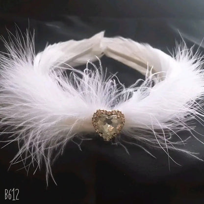 GOHYPDUG Swan Lake Headwear  Feather ballet costume accessories Headwear    Your Coastal Marketplace | Shoreshopper.com