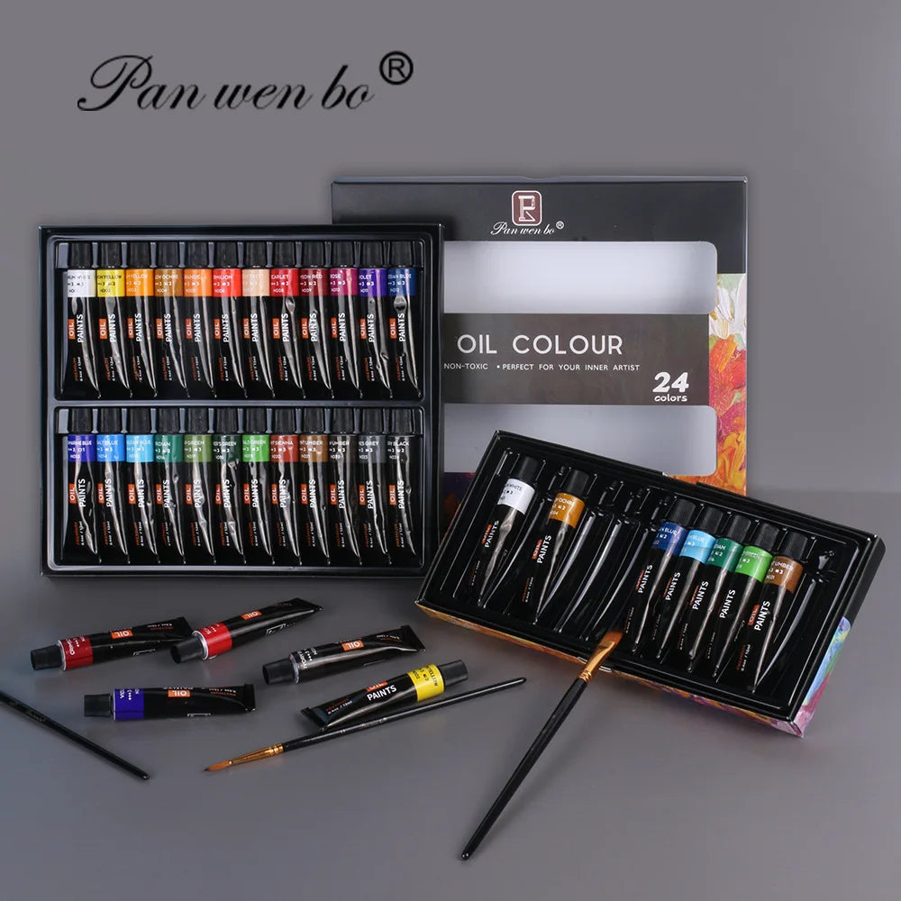 Acrylic Paint Set 6/12 Colors 25ml,Water-Proof Portable Art Rich Pigments for DlY Craft,Drawing,Painting,Canvas, Rock    Home Decor Supply | Online Retail | ShoreShopper.com