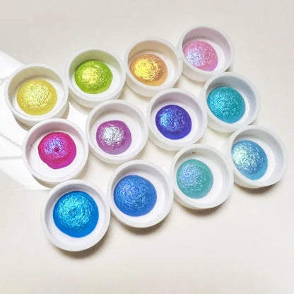 30 Color Conventional Color-changing Pearlescent Pigment Hand-painted Water Color Creation Calligraphy Painting Art Pigment    Home Decor Supply | Online Retail | ShoreShopper.com
