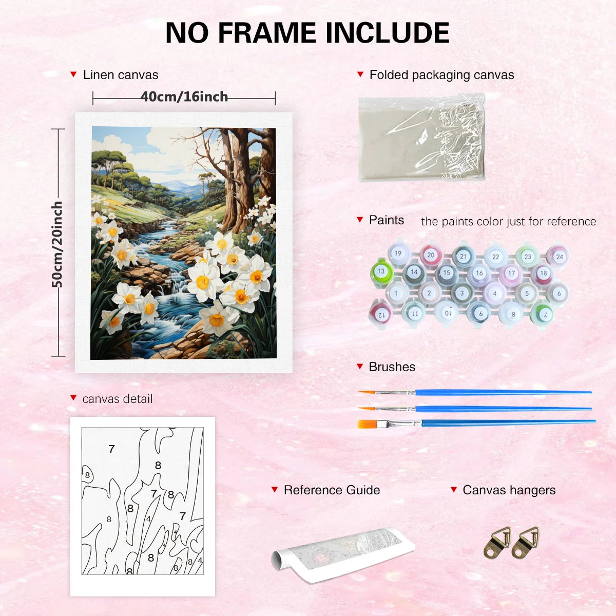 RUOPOTY Paint By Number Kit On Canvas For Adults Scenery Oil Acrylic Painting Home Decoration Gifts    Home Decor Supply | Online Retail | ShoreShopper.com