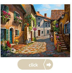 DIY Paint by Numbers Kit for Adults - Natural Scenery & Botanical Canvas Art    Home Decor Supply | Online Retail | ShoreShopper.com