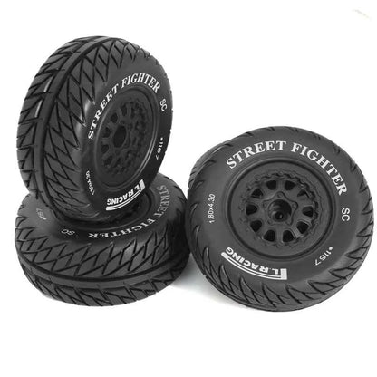 Rc Tires Truck Wheels And Tires For 1/10 RC Off-Road Vehicles