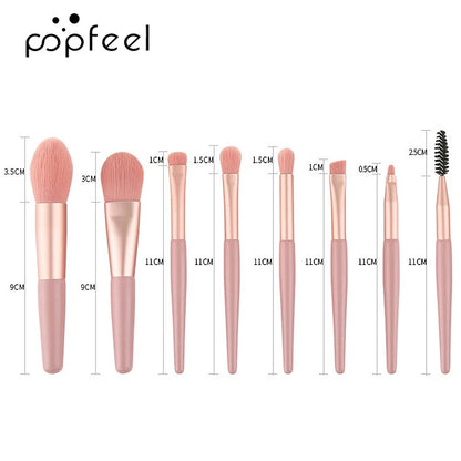 POPFEEL 40-Color Earth Tone & Pink Eyeshadow Palette – Versatile Shimmer, Matte, and Highlight Shades for Effortless Blending。 - ShoreCo.Shop
