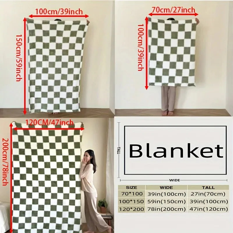 1pcs Shu Cotton Velvet Blanket Sheets Plush Double Sided Summer Air Conditioning Throw Blanket Office Blanket    Your Coastal Marketplace | Shoreshopper.com
