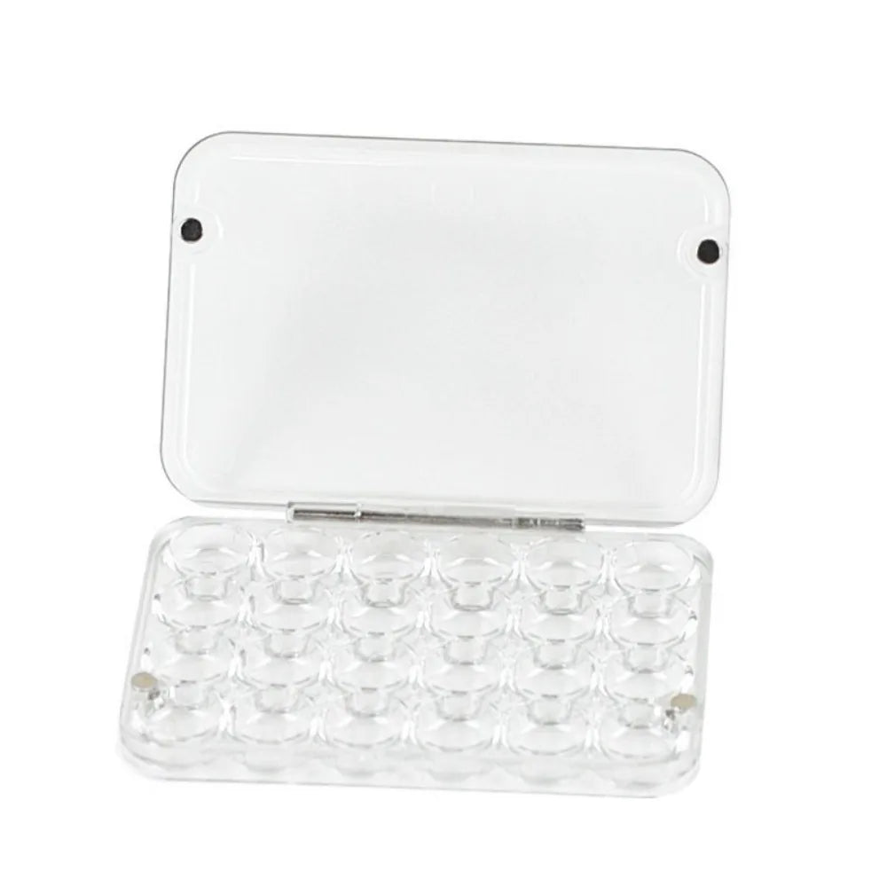 Art Supplies 24 Grids Mini Watercolor Palette Transparent Empty Watercolor Paint Tray Sealed Acrylic Paint Box Student Outing    Home Decor Supply | Online Retail | ShoreShopper.com