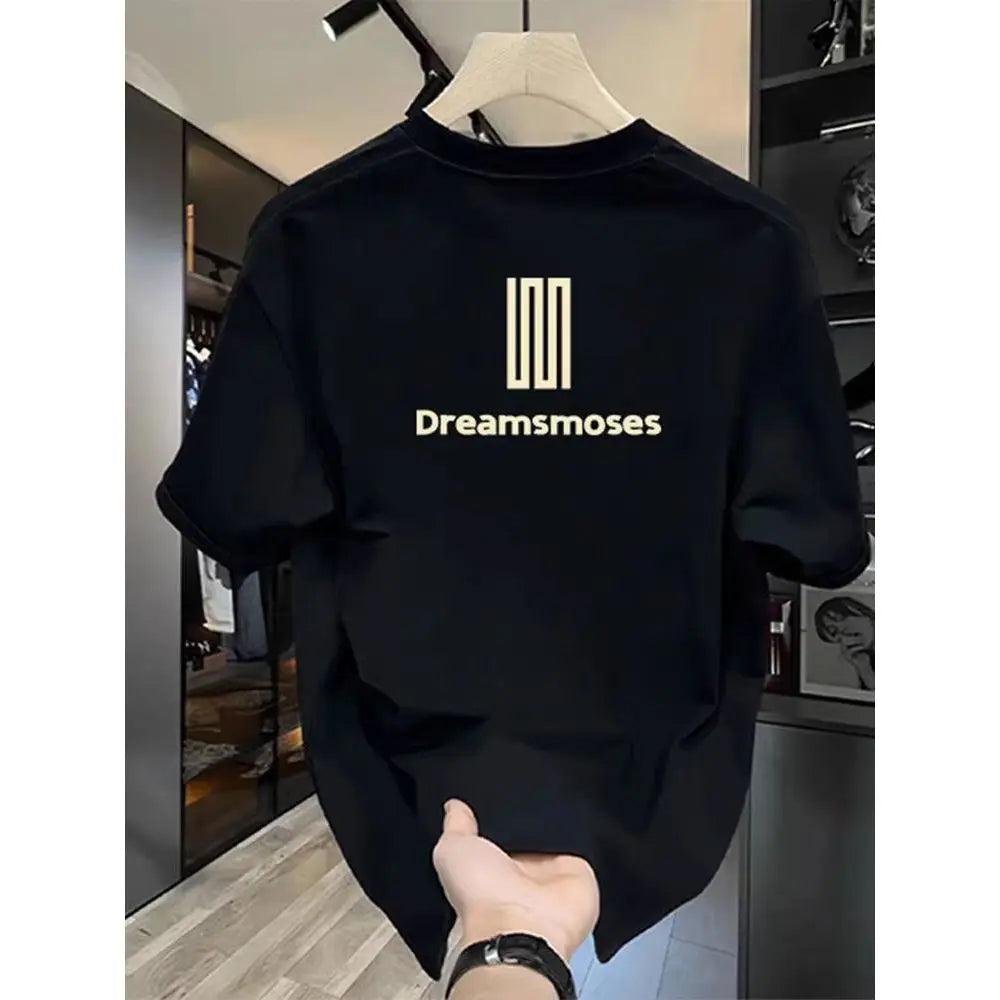 Fashion Paris Print T-shirt Men's Summer New 2025 New 100% Cotton Neck Short Short Sleeve Tee Gym Casual comfort Sports Top Men    Home Decor Supply | Online Retail | ShoreShopper.com