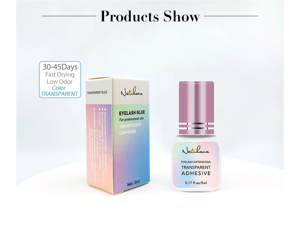 Professional 5ml 0.3S 0.5S 1S 2S 3S Eyelash Glue Fast Drying Strong False Eye Lash Extension Glue Adhesive - ShoreCo.Shop