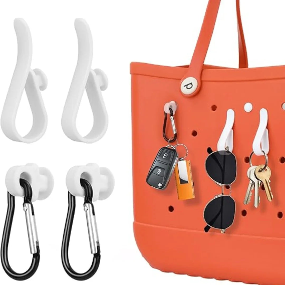 2 pieces (1 hook+1 accessory) Hook Accessories for Beach Bag, Two Styles of Hooks for Bo Bag, Key Holder for  Bag Hanging Keys    Your Coastal Marketplace | Shoreshopper.com