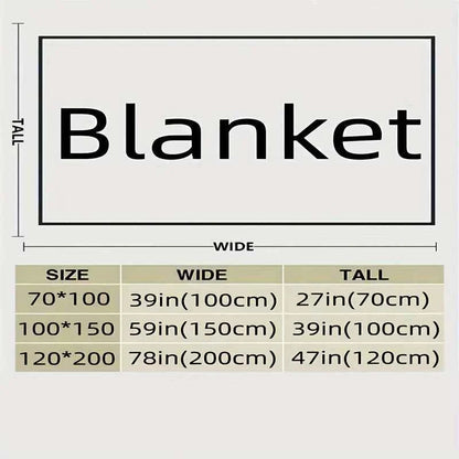 1pcs Shu Cotton Velvet Blanket Sheets Plush Double Sided Summer Air Conditioning Throw Blanket Office Blanket