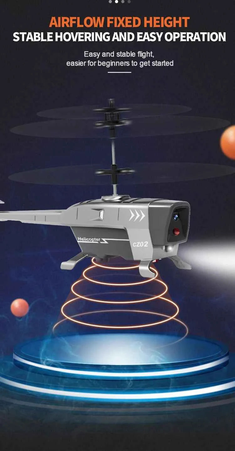 Rc Helicopter 3.5Ch 2.5Ch Rc Plane 2.4G Rc Helicopters for Adults Obstacle Avoidance Electric Airplane Induction Flying Toys