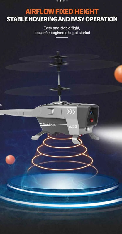 Rc Helicopter 3.5Ch 2.5Ch Rc Plane 2.4G Rc Helicopters for Adults Obstacle Avoidance Electric Airplane Induction Flying Toys