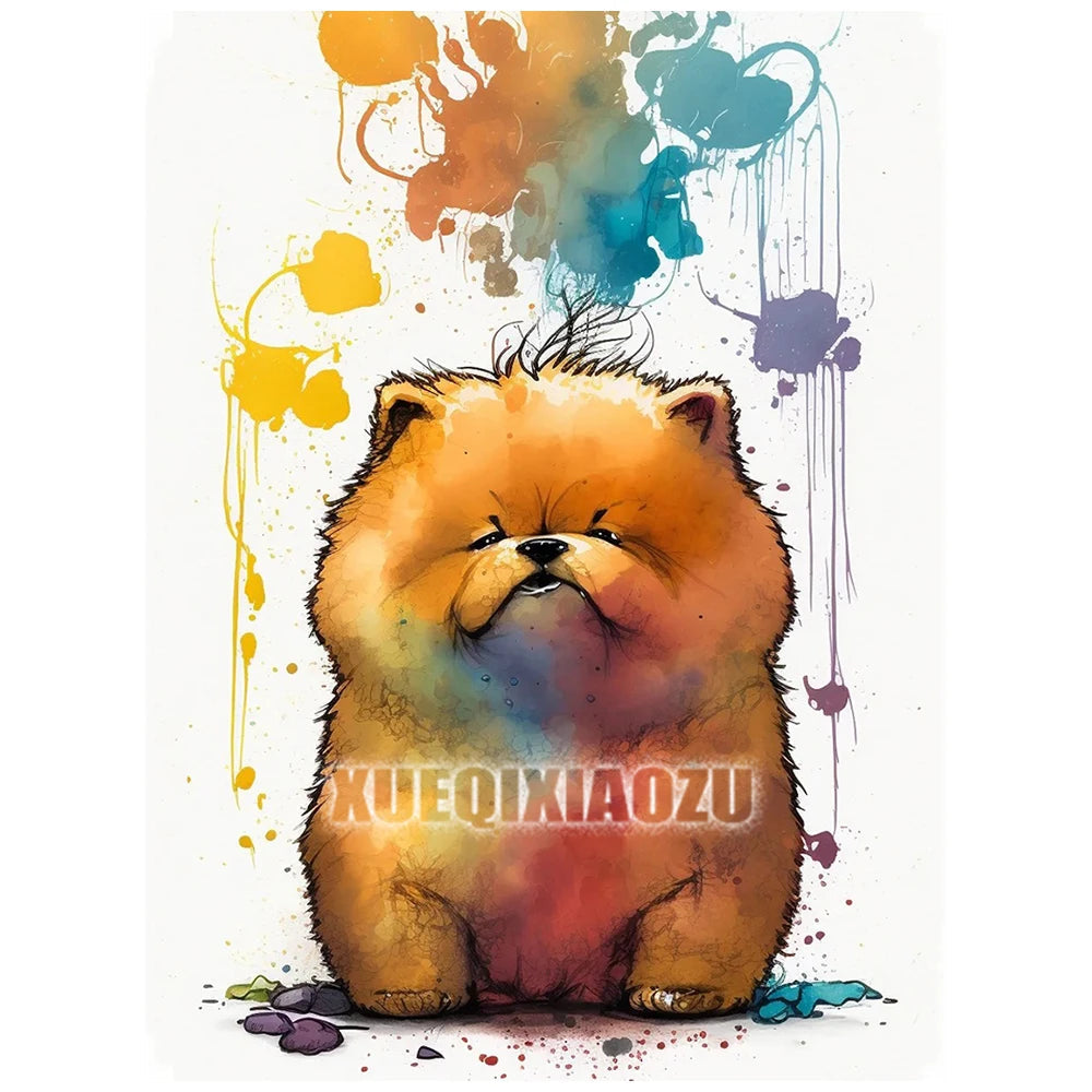 Animal Diamond Painting Graffiti Rhinestone Embroidery Dog Mosaic Cross Stitch Children Gift Art Handmade Home Decoration    Home Decor Supply | Online Retail | ShoreShopper.com