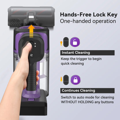 INSE S10 Cordless Vacuum Cleaner, 6-in-1 Stick Vacuum with 45Kpa Powerful Suction, Max 50 Min Runtime Rechargeable Battery    Home Decor Supply | Online Retail | ShoreShopper.com