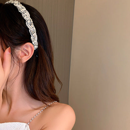 Pearl Wrapped Headwear for Women Texture Retro Headbands Temperament Fashion Luxury Designer Hair Accessories 2023 New In    Your Coastal Marketplace | Shoreshopper.com