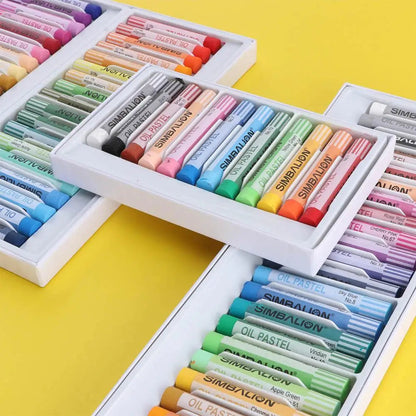 Professional Non Toxic Painting for Artists Drawing Beginners Oil Pastels Set Oil Pastel Stick Crayons Art Supplies    Home Decor Supply | Online Retail | ShoreShopper.com