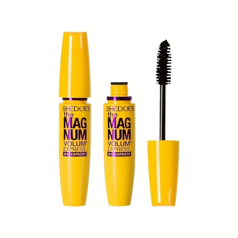 4D Black Mascara Thickening, Lengthening, Curling, Waterproof Liquid Fiber Mascara - ShoreCo.Shop