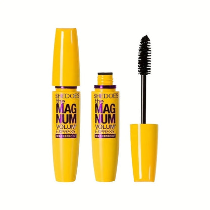 4D Black Mascara Thickening, Lengthening, Curling, Waterproof Liquid Fiber Mascara - ShoreCo.Shop