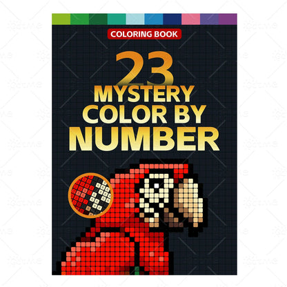 MYSTERY COLOR BY NUMBER Cartoon Animal artwork by digital adult Coloring Book DIY Painting Drawing Coloring By Num    Home Decor Supply | Online Retail | ShoreShopper.com