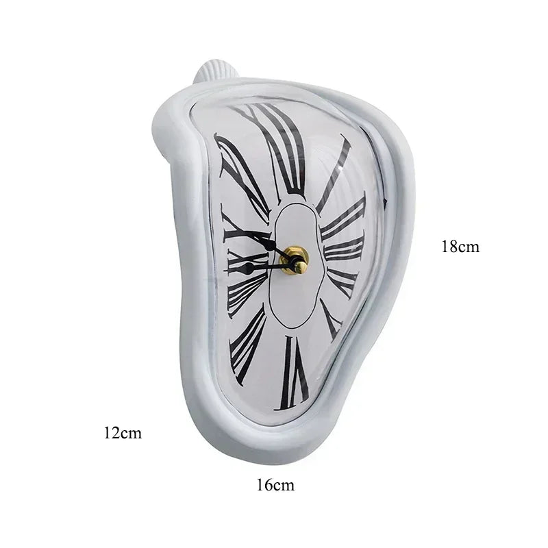 Novel Salvador Dali Style Melting Distorted Surreal Wall Clock    Home Decor Supply | Online Retail | ShoreShopper.com