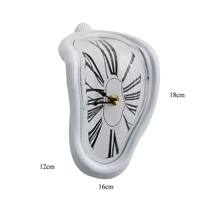 Novel Salvador Dali Style Melting Distorted Surreal Wall Clock    Home Decor Supply | Online Retail | ShoreShopper.com