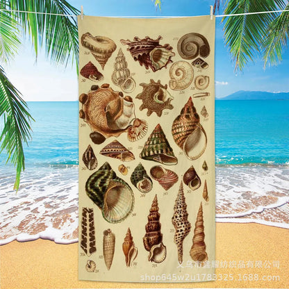 Beach Turtle Animal Printed Beach Towel, Quick Drying Absorbent Beach Towel Outdoor Sports Swimming Beach Towel Face Towel Towel    Your Coastal Marketplace | Shoreshopper.com