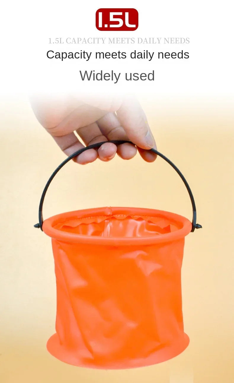 Beach Sand Bucket Toy  Collapsible Bucket Gardening Tool Outdoor Pool Play Tool Kids Summer Water Fun Toy Birthday Gift    Your Coastal Marketplace | Shoreshopper.com