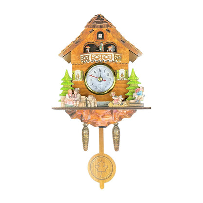 Wooden Hanging Wall Clock Bird Alarm Clock Cuckoo Clocks For Home Decoration Quartz Watch Decorative Home Decor    Home Decor Supply | Online Retail | ShoreShopper.com