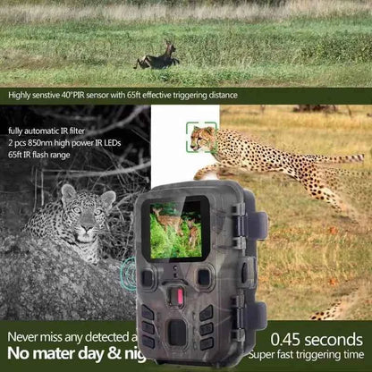 Hunting Trail Camera 24MP 1080P Outdoor Wildlife Cameras Surveillance Night Vision Photo Traps