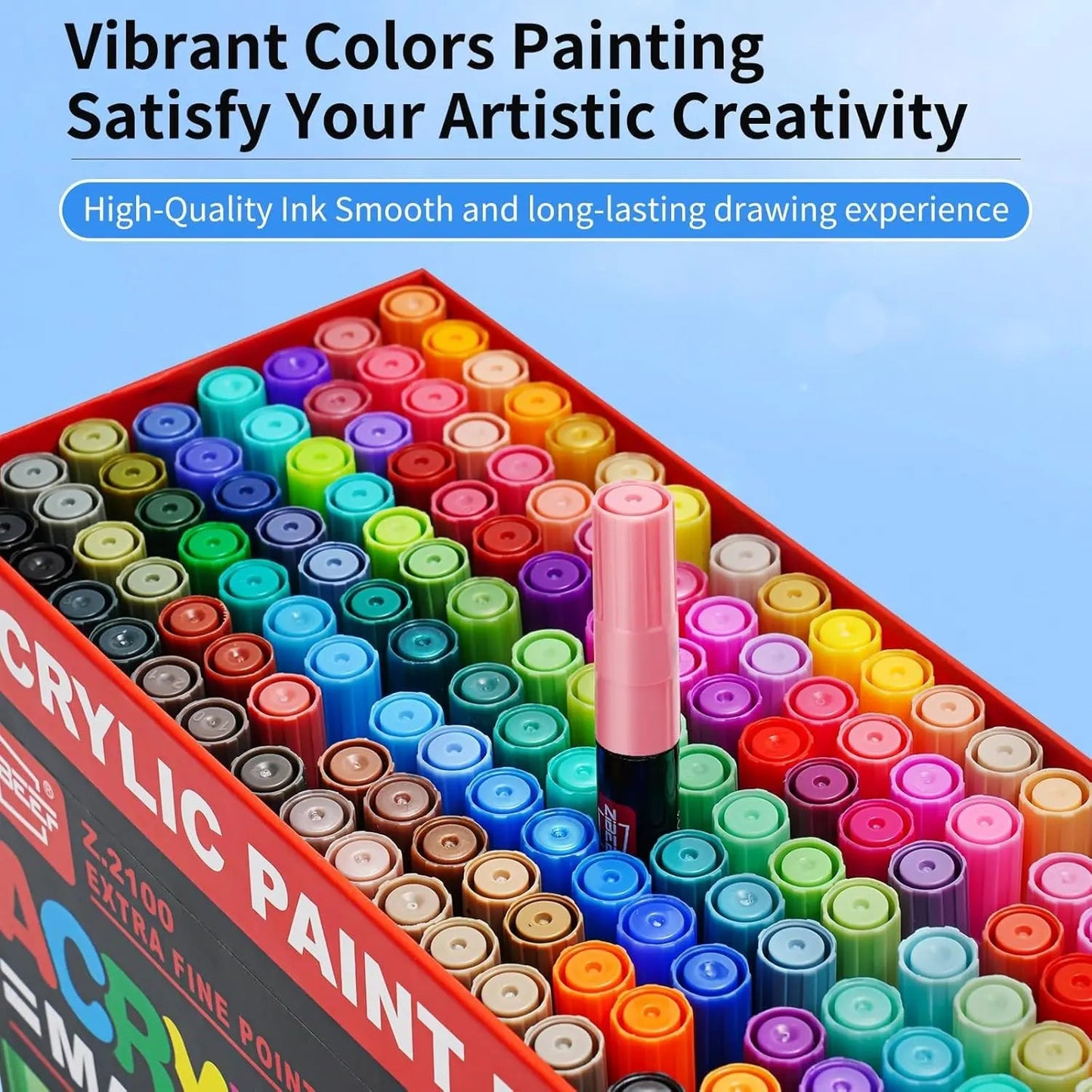 36-240 Acrylic Paint Markers, Waterproof & High Saturation for Wood,Metal,Plastic,Fabric,Glass,Ceramic Painting DIY Art Supplies    Home Decor Supply | Online Retail | ShoreShopper.com