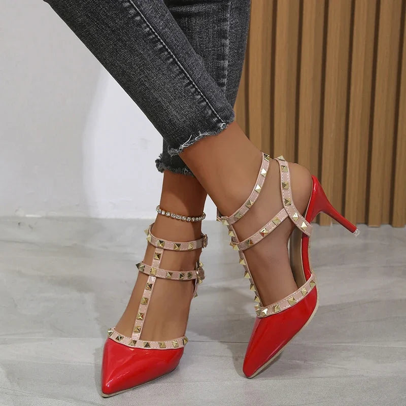 Shoes Woman 2022 Summer Ladies High Heels Valentine Shoes Female Pointed Toe Pumps For Womens Shoe Zapatos Chaussure Femme    Your Coastal Marketplace | Shoreshopper.com