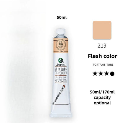 Maries Oil Paint 50ML Oil Painting Art Creation Pigment Large Oil Paint Paint Single Commonly Used 24 Colors    Home Decor Supply | Online Retail | ShoreShopper.com
