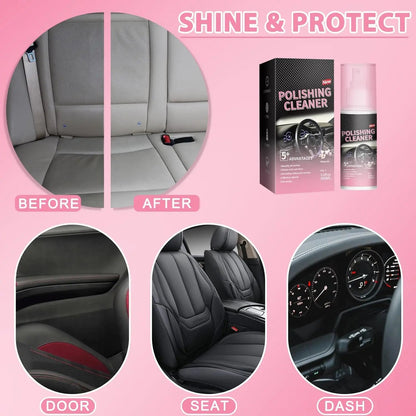 Car Interior Cleaner, Vehicle Interior Polish, 100ml Car Interior Cleaner, Interior Detailer Spray, Total Car Interior Cleaner    Home Decor Supply | Online Retail | ShoreShopper.com