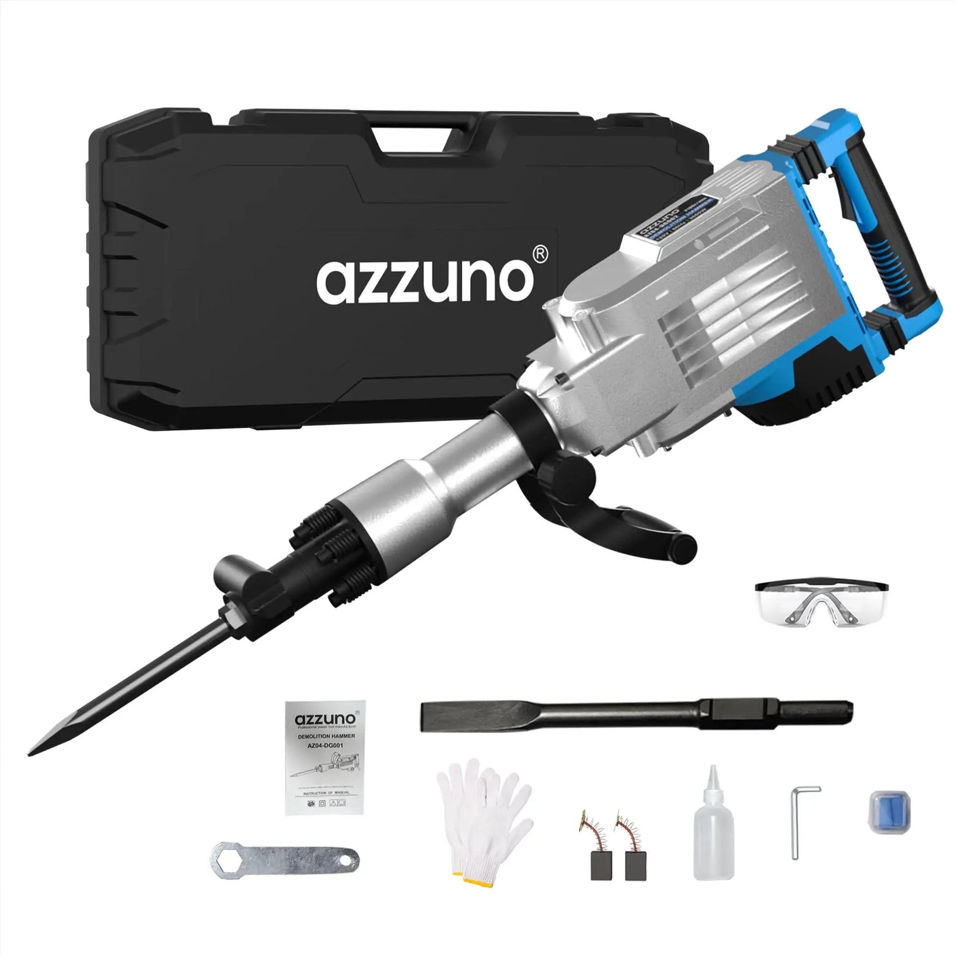3600W Demolition Jack Hammer Electric Concrete Breaker Heavy Duty 2100 BPM Corded Power Rotary Hammer Drill with 2pcs Chisel Bit    Home Decor Supply | Online Retail | ShoreShopper.com