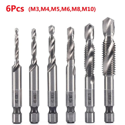 LiYu Shank Titanium Plated HSS Screw Thread Metric Tap Drill Bits Screw Machine Compound Tap M3 M4 M5 M6 M8 M10 Hand Tools    Home Decor Supply | Online Retail | ShoreShopper.com