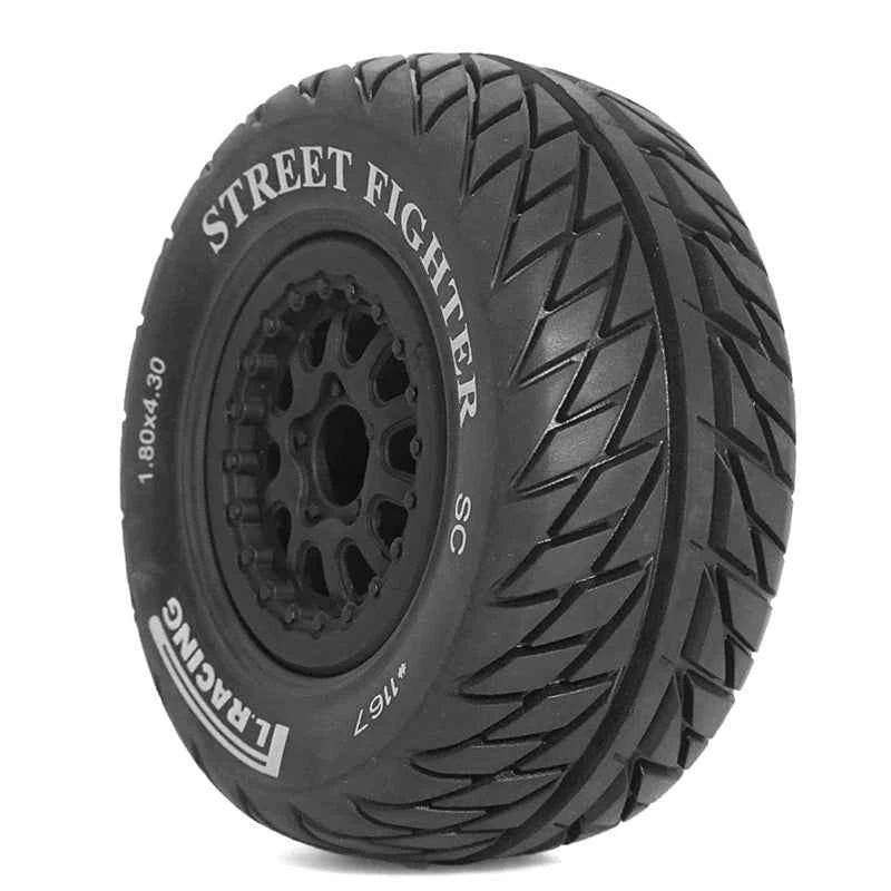 Rc Tires Truck Wheels And Tires For 1/10 RC Off-Road Vehicles
