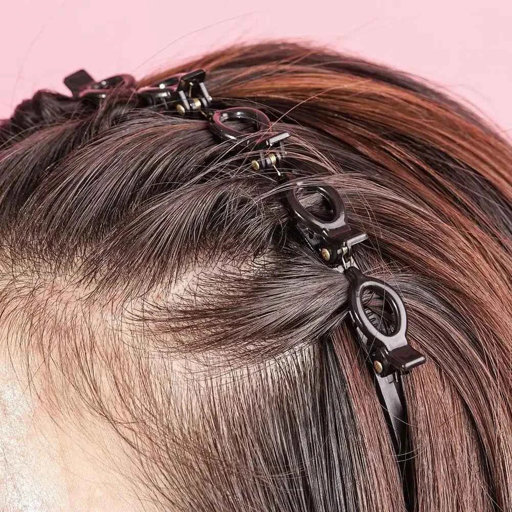 Women Headband Headwear 2025 New Double Bangs Hairstyle Hair Clips