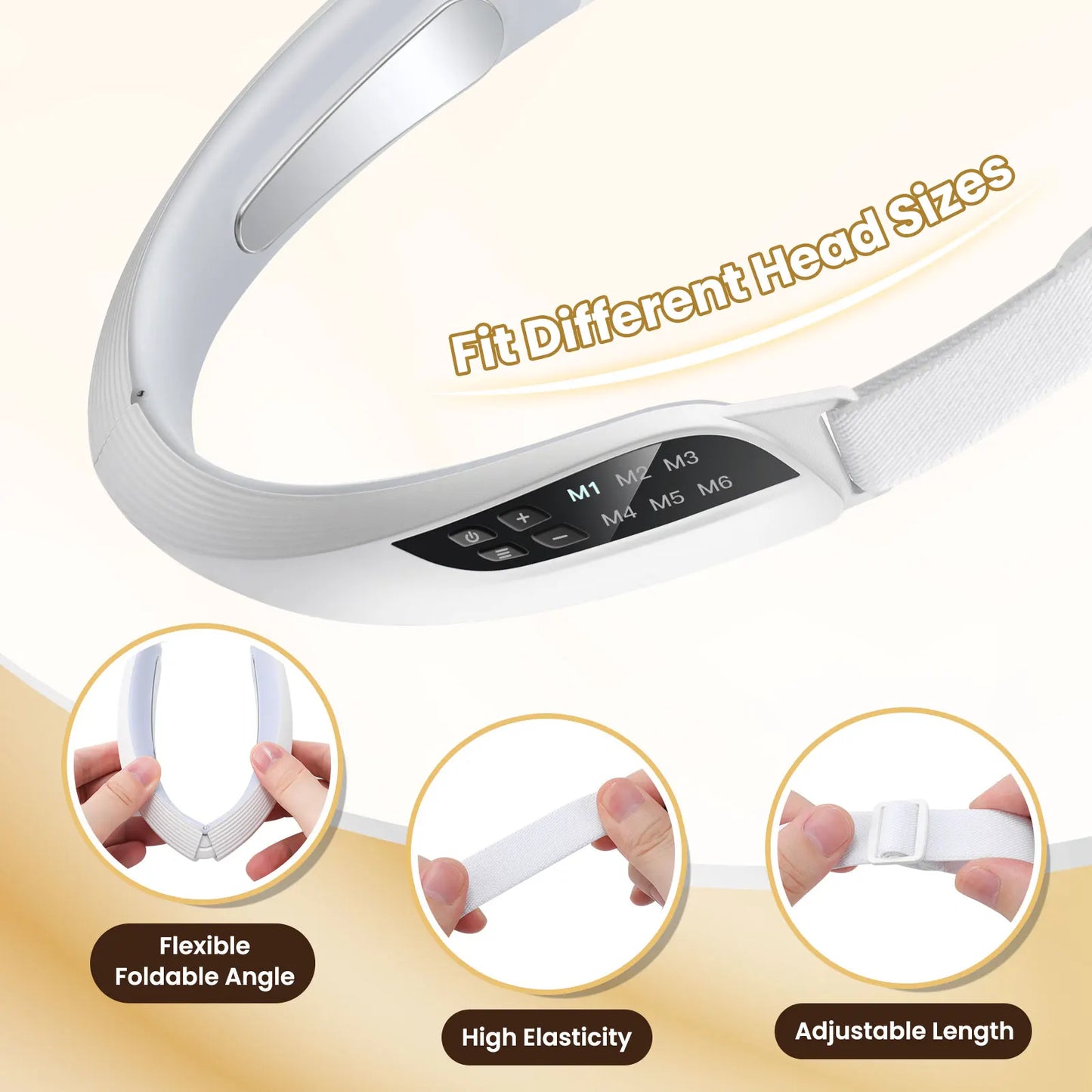 Electric V Face Lifting Beauty Device 6 Modes 8 Levels EMS Micro-current Firming Facial Massager Double Chin Removal Skin Care - ShoreCo.Shop