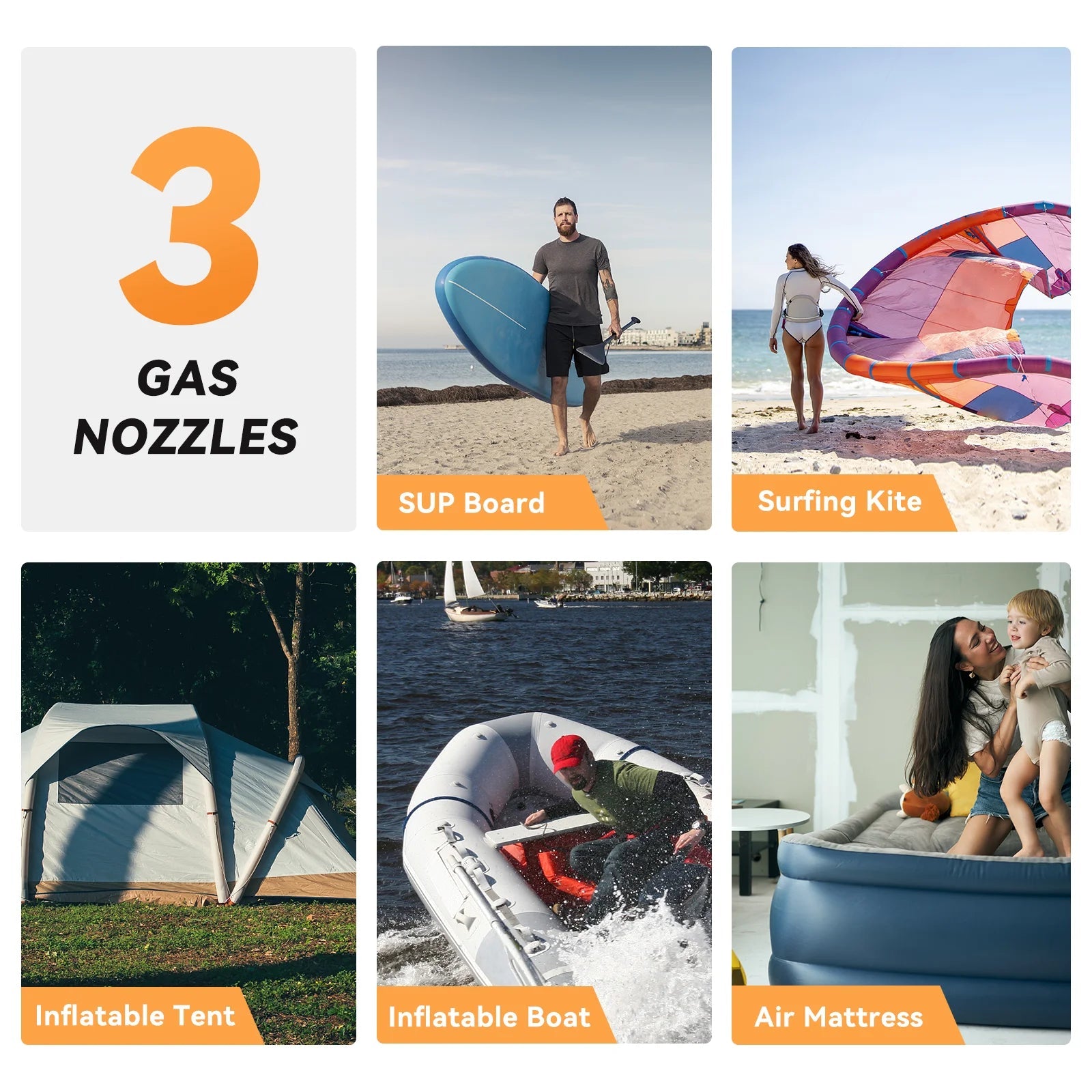 dwndpump Electric 20PSI SUP Pump 38.48Wh Battery Paddle Board Inflation Deflation for Kayak Boat Surfing Board Stand Up Paddle    Home Decor Supply | Online Retail | ShoreShopper.com