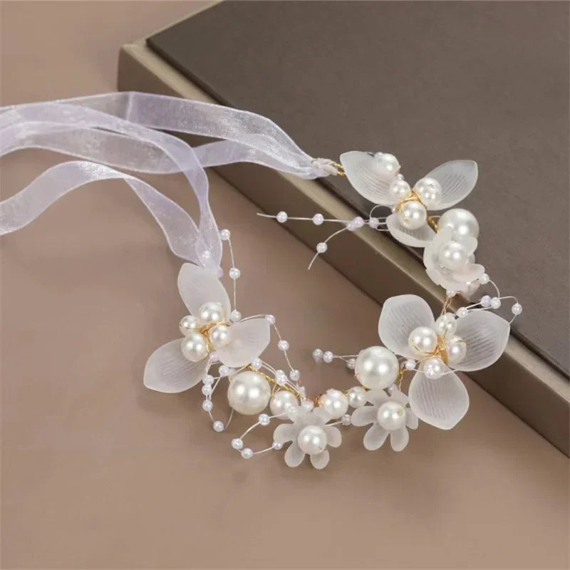 Children's Headwear Elegant Flower Wreath Fairy Crown Headband Princess Children's Hair Birthday Performance Runway Accessories    Your Coastal Marketplace | Shoreshopper.com